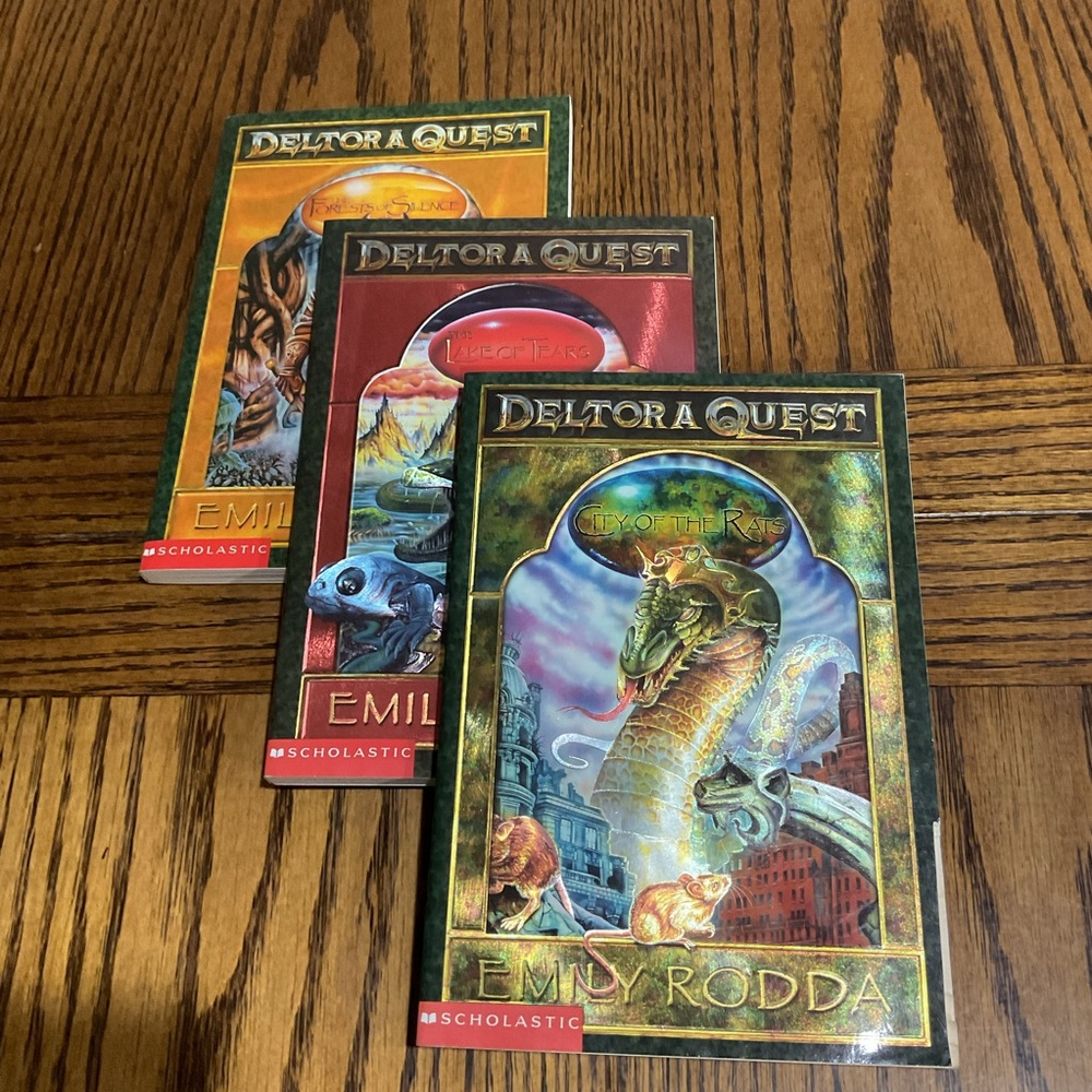 3 Deltora Quest paperback books novels